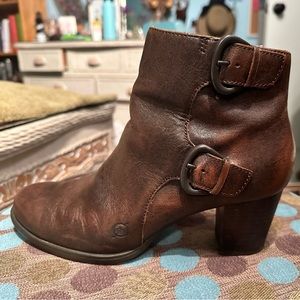 Born heeled booties